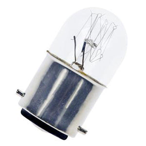 240V 15W TUB BC 22X43  Other - The Lamp Company