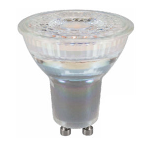 Crompton LED Glass GU10 5.5W 50 Degrees 3000K-2200K Dim to Warm