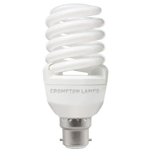 Crompton T2 Ultra Mini Spiral 20W B22d Very Warm White