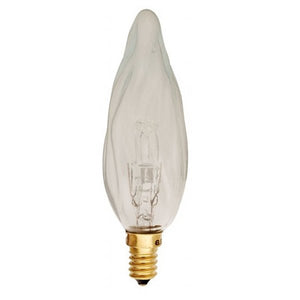Girard Sudron New Torch Halogen Candle GS5 46W SES Translucent