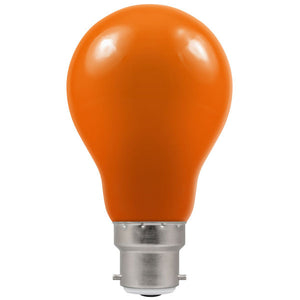 Crompton 1.5W LED Amber GLS B22d - Outdoor