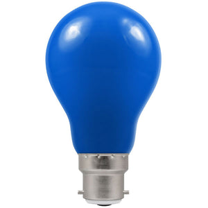 Crompton 1.5W LED Blue GLS B22d - Outdoor