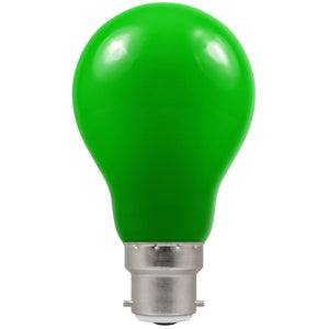 Crompton 1.5W LED Green GLS B22d - Outdoor