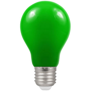 Crompton 1.5W LED Green GLS E27 - Outdoor