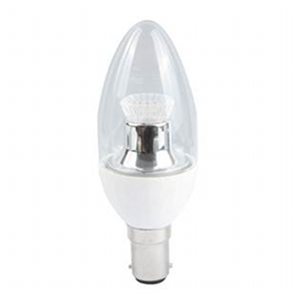 BELL Dimmable LED Candle 4W SBC Clear Very Warm White