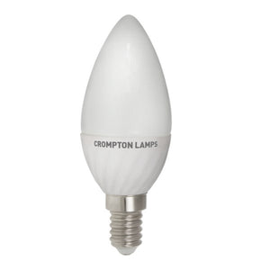 Crompton LED Candle 4W E14 Warm White Opal
