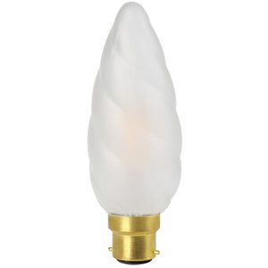 Girard Sudron Flamme F15 LED Filament Candle 4W Frosted B22d Very Warm White - 713197