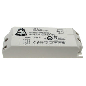 BELL 12V 15W LED Driver  Bell - The Lamp Company