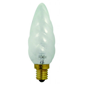 Girard Sudron Flame Twisted Candle 30W ES Translucent