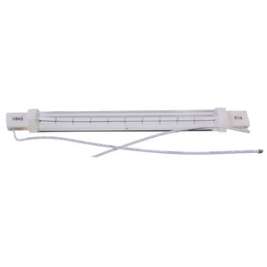 Infra-red HH210 240V 500W Clear Jacketed Leads 215mm
