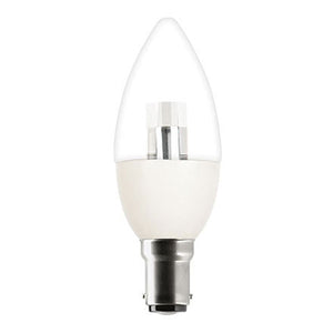GE LED Candle B35 4.5W SBC Clear Very Warm White Dimmable