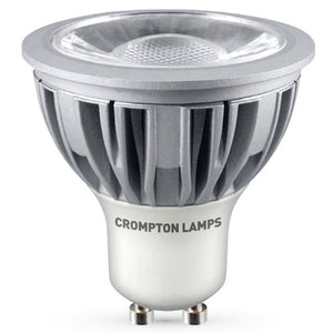 Crompton LED GU10 5W Cob Cool White Flood Dimmable