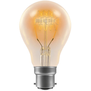 Crompton GLS 240V 60W B22d Spiral Filament