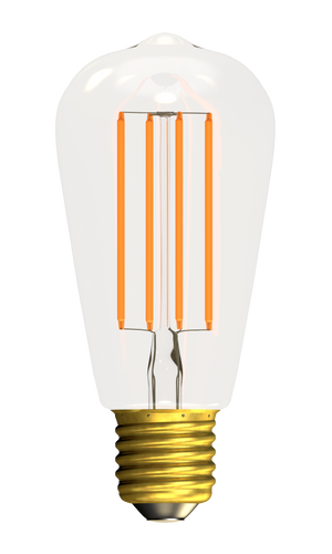 Bell 60133 - 4W LED Filament Squirrel Cage Clear Dimmable - ES, 2700K