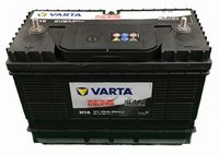 605 108 080 Varta Promotive Black (H16, Center post threads)