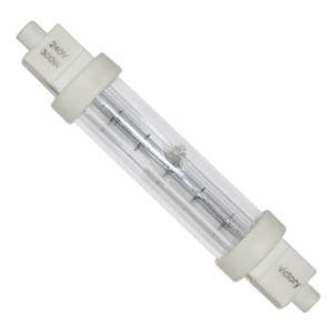 Victory 64245014 - 240v 500w R7s 220mm Clear Jacket Infra Red Bulbs Victory - The Lamp Company