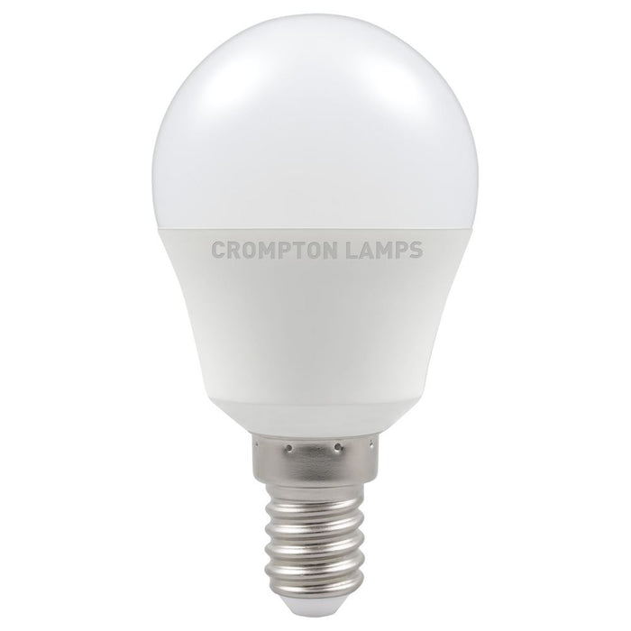 Crompton 11557 - LED Round Thermal Plastic • 5.5W • 4000K • SES-E14