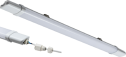 TORE5K18 - Fast Fix 230v IP65 2FT 720mm 18w LED Batten - 5700k LED Battons Knightsbridge - The Lamp Company