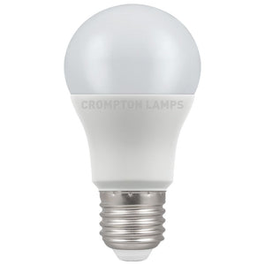 Crompton 11748 - LED GLS Thermal Plastic • 8.5W • 4000K • ES-E27