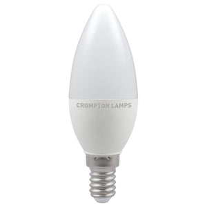 Crompton 11359 - LED Candle Thermal Plastic • 5.5W • 4000K • SES-E14