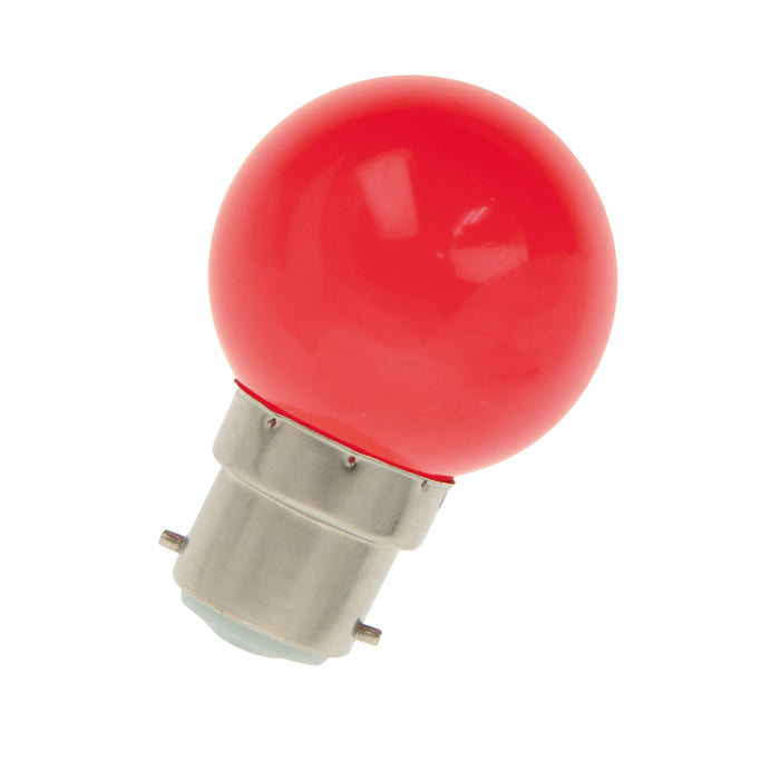 Bailey - 80100034046 - LED Party G45 B22d 1W Red