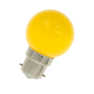 Bailey - 80100034047 - LED Party G45 B22d 1W Yellow Light Bulbs Bailey - The Lamp Company