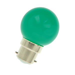Bailey - 80100034049 - LED Party G45 B22d 1W Green Light Bulbs Bailey - The Lamp Company