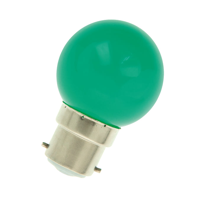 Bailey - 80100034049 - LED Party G45 B22d 1W Green
