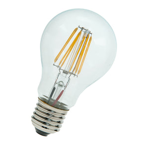 Bailey - 80100036889 - LED FIL A60 E27 8W (72W) 1000lm 827 Clear Light Bulbs Bailey - The Lamp Company