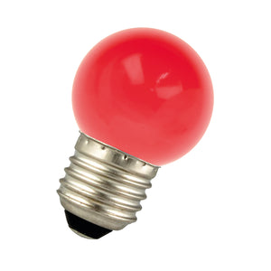 Bailey - 80100035280 - LED Party G45 E27 1W Red Light Bulbs Bailey - The Lamp Company