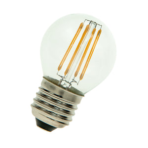 Bailey - 80100037331 - LED FIL G45 E27 12V DC 3W (28W) 300lm 827 Clear Light Bulbs Bailey - The Lamp Company