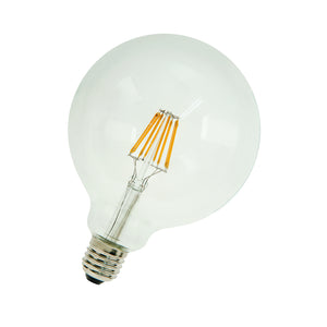 Bailey - 80100040687 - LED FIL G125 E27 8W (74W) 1030lm 842 Clear Light Bulbs Bailey - The Lamp Company