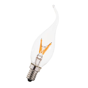Bailey - 80100036365 - LED FIL Wave C35 Cosy E14 DIM 3W (22W) 220lm 922 Light Bulbs Bailey - The Lamp Company