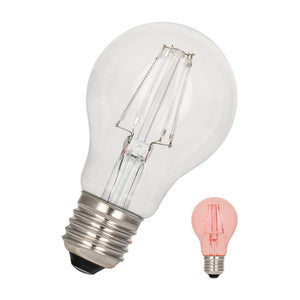 Bailey 80100037463 - LED Filament A60 E27 240V 4W Red Clear Bailey Bailey - The Lamp Company