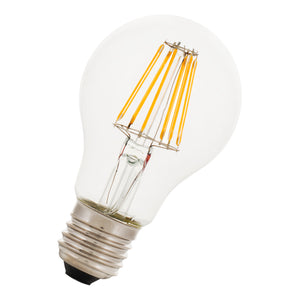 Bailey - 80100038367 - LED FIL A60 E27 130V 6W (51W) 650lm 827 Clear Light Bulbs Bailey - The Lamp Company