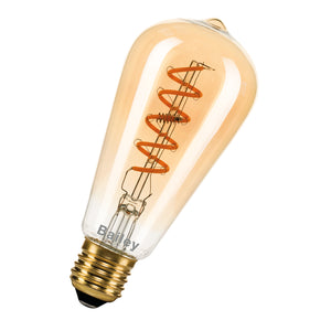 Bailey - 145013 - SPIRALED Alva ST64 E27 DIM 3.2W 180lm 919 Gold Light Bulbs Bailey - The Lamp Company