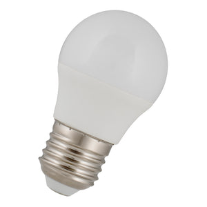 Bailey - 80100040416 - LED Ecobasic G45 E27 6W (41W) 490lm 827 Opal Light Bulbs Bailey - The Lamp Company