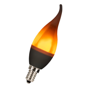 Bailey - 80100041288 - LED Flicker Flame C37 E14 1W 50lm 1800K Light Bulbs Bailey - The Lamp Company