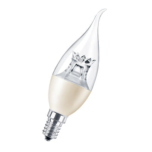 Bailey - 80100137074 - MAS LEDcandle DT 6-40W E14 BA38 CL Light Bulbs PHILIPS - The Lamp Company