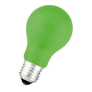 Bailey - 80100835944 - LED GLS A60 E27 240V 1W Green Light Bulbs Calex - The Lamp Company