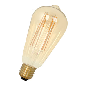 Bailey - 80100839810 - LED Long Fil ST64 E27 DIM 4W (30W) 320lm 821 Gold Light Bulbs Calex - The Lamp Company