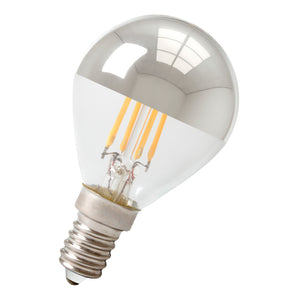 Bailey - 80100841333 - LED Fil G45 E14 DIM 4W (33W) 370lm 827 TM Silver Light Bulbs Calex - The Lamp Company