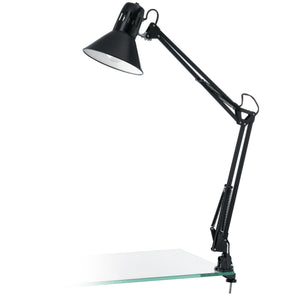 Eglo 90873 FIRMO - TL-clip-lamp/1 black-shiny/black 'FIRMO'
