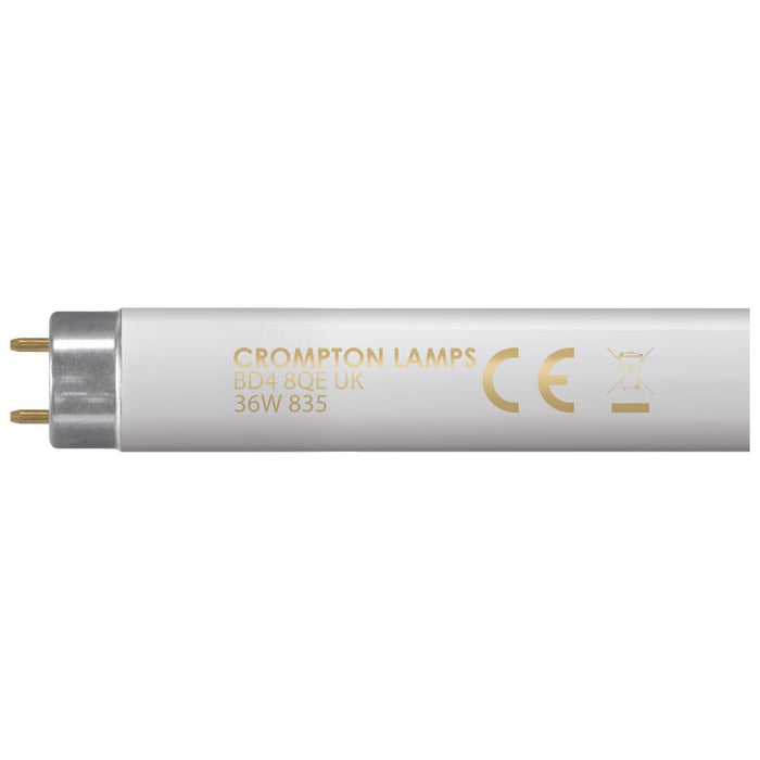 Crompton FT436SPW - Fluorescent T8 Triphosphor 4ft • 36W • 3500K • G13