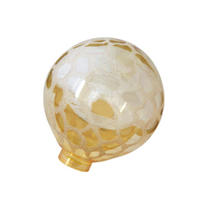 Bailey - 92100035523 - Glass Bulb G125 Kroko Ice Gold for LED Stick Light Bulbs Bailey - The Lamp Company
