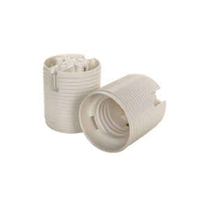 Bailey 92600037247 - Lampholder E27 Thermoplastic T210 White threaded Bailey Bailey - The Lamp Company