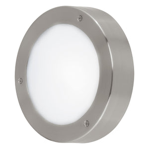 Eglo 96365 - Od-Led-Wl/Cl Stainless-Steel/White 'Vent