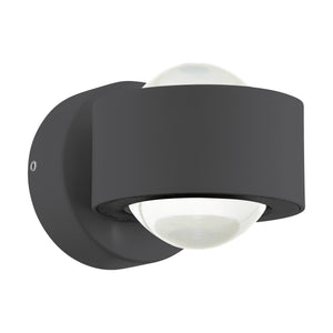 Eglo 98746 - Od-Led-Wl Anthracite/Clear 'Treviolo'