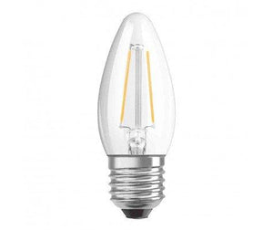 LEDVANCE - 116252 LED CL FIL CANDLE 470lm/827 E14 D