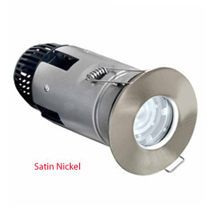 Aurora 12V / 240V IP65 Downlight In Satin Nickel  Aurora - The Lamp Company